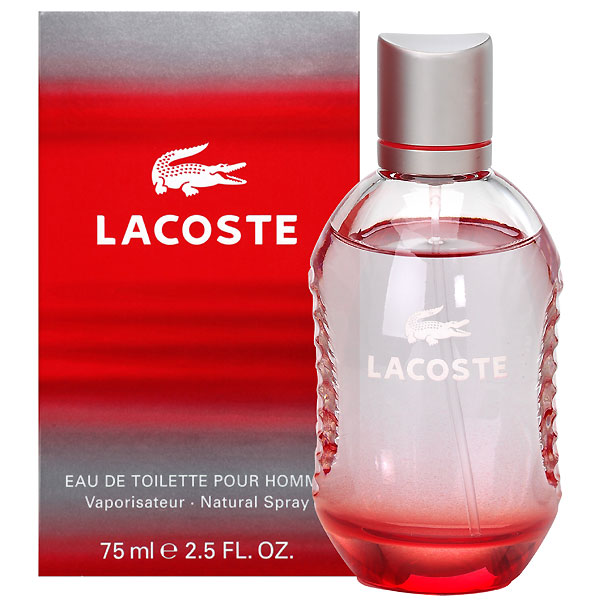 perfume lacoste red style in play