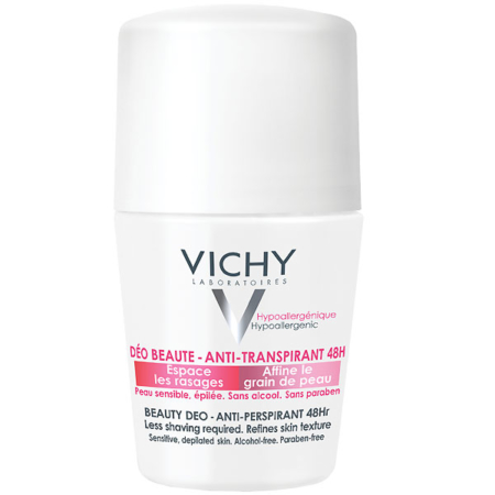 Vichy Beauty Deo Anti-perspirant 48Hr Roll-on 50ml | Ascot Cosmetics