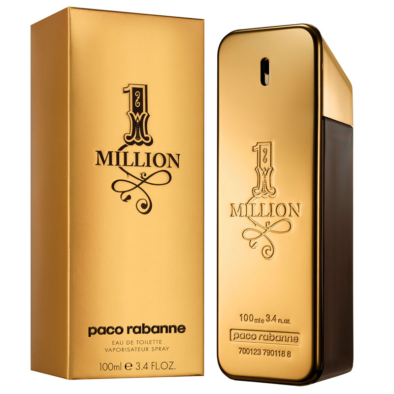 1 Million by Paco Rabanne Eau De Toilette Spray 100ml | Ascot Cosmetics