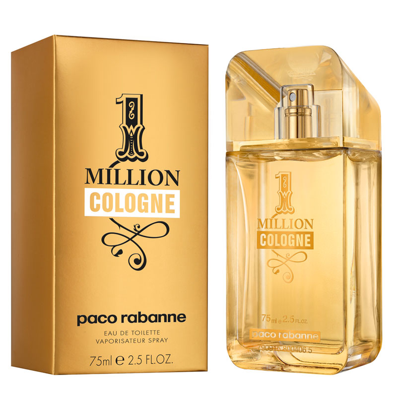 1 Million Cologne by Paco Rabanne Eau De Toilette Spray 75ml - Ascot ...