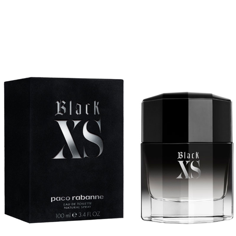 Black XS Men Eau De Toilette Spray 100ml (2018 Edition) | Ascot Cosmetics
