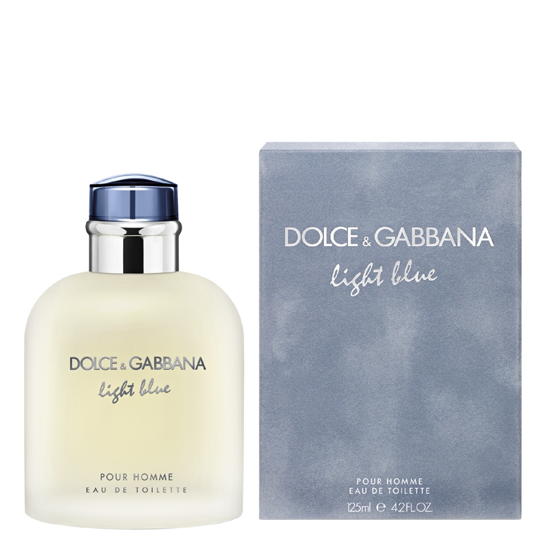 Dolce & Gabbana Light Blue Pour Homme Eau de Toilette Spray 125ml ...