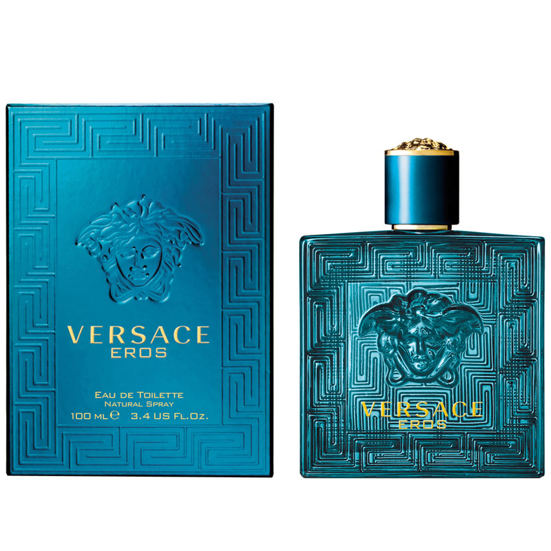 Versace Eros Eau De Toilette Spray 100ml | Ascot Cosmetics