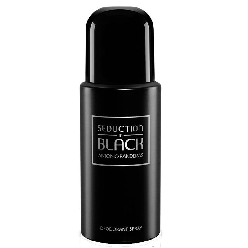 Antonio Banderas Seduction in Black Deodorant Spray 150ml - Ascot Cosmetics