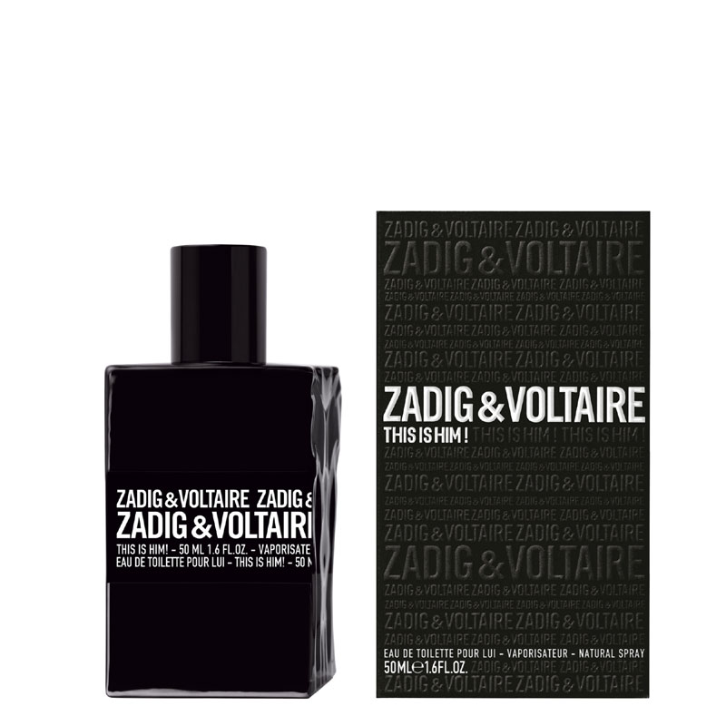 Zadig & Voltaire This is Him Eau de Toilette Spray 50ml | Ascot Cosmetics