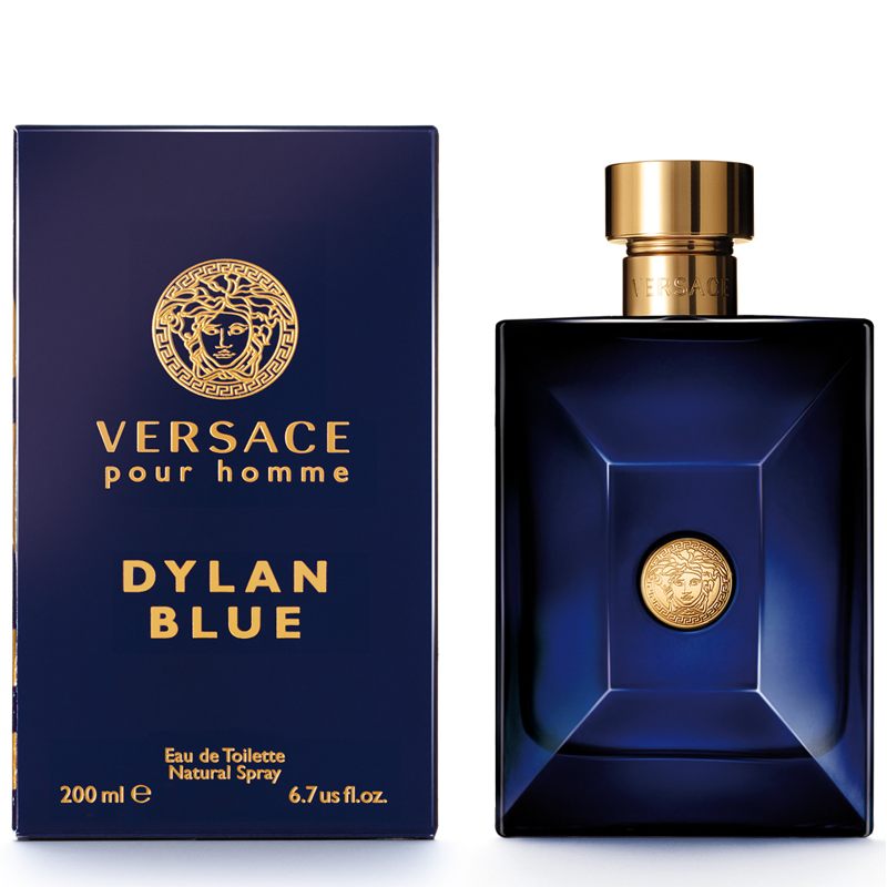 Versace Dylan Blue Pour Homme Eau De Toilette Spray 200ml | Ascot Cosmetics