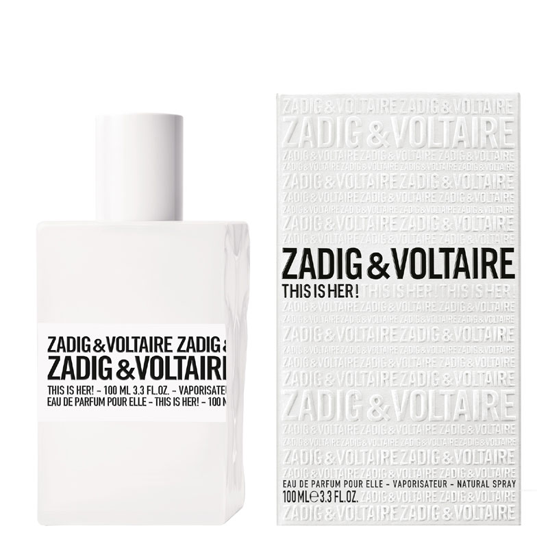 Zadig & Voltaire This is Her! Eau de Parfum Spray 100ml | Ascot Cosmetics