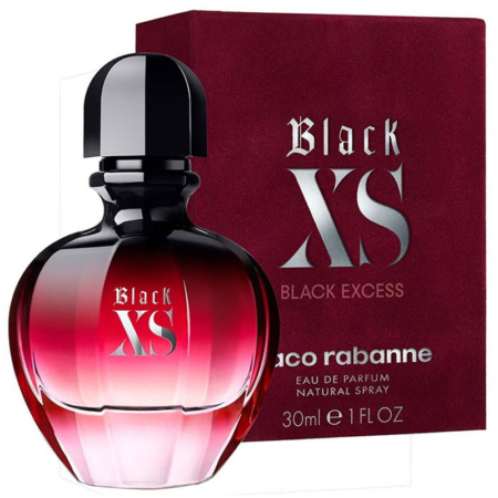 eau de parfum black xs pour elle