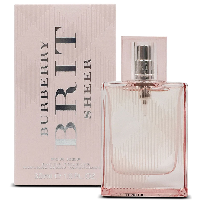 burberry brit for her sheer