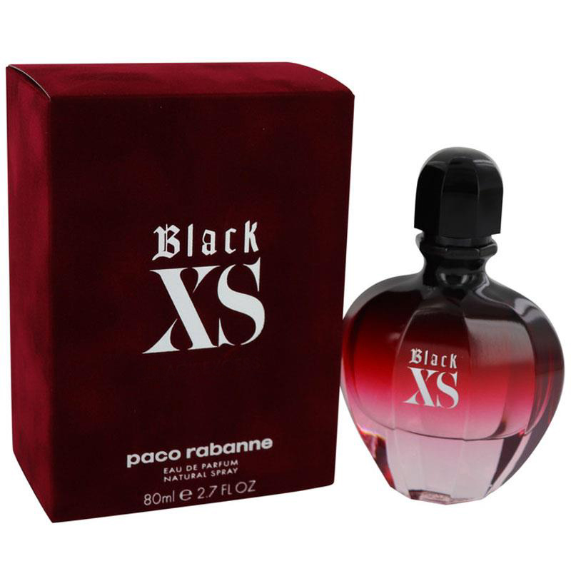 Black Xs For Her Eau De Parfum Spray 80ml (2018) | Ascot Cosmetics