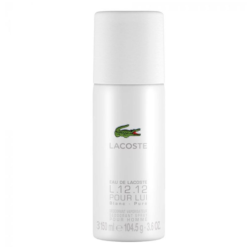 Eau Lacoste L.12.12 Deodorant Spray 150ml | Ascot Cosmetics
