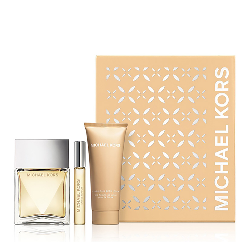 Michael Kors Women Signature Eau de Parfum Spray 100ml + de Parfum Spray + A Fabulous Lotion 75ml | Ascot Cosmetics
