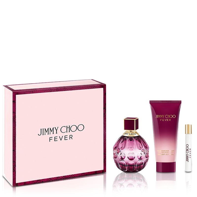 Jimmy Choo Fever Eau De Parfum Spray 100ml Set Ascot Cosmetics
