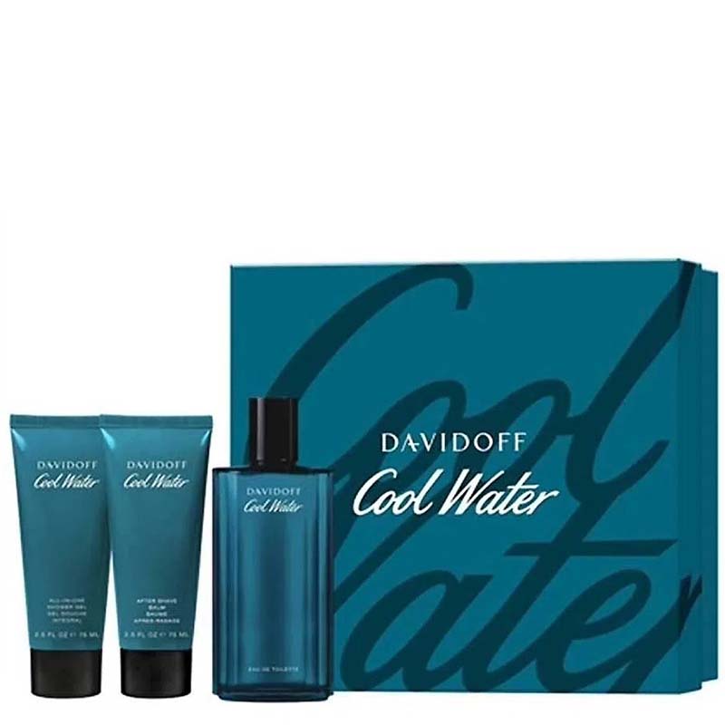 Cool Water Men Eau de Toilette Spray 125ml Set Ascot Cosmetics