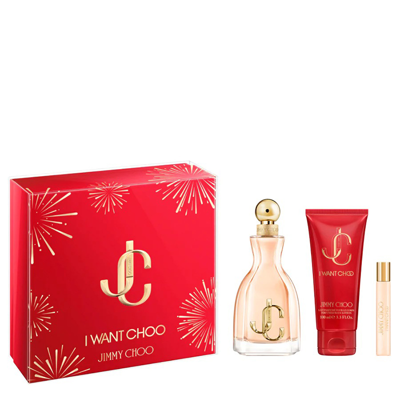 Jimmy Choo I Want Choo Eau de Parfum Spray 100ml Set | Ascot Cosmetics