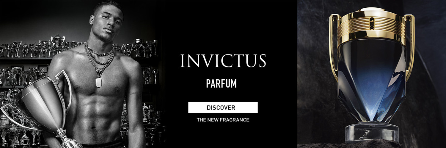 Paco Invictus Parfum banner