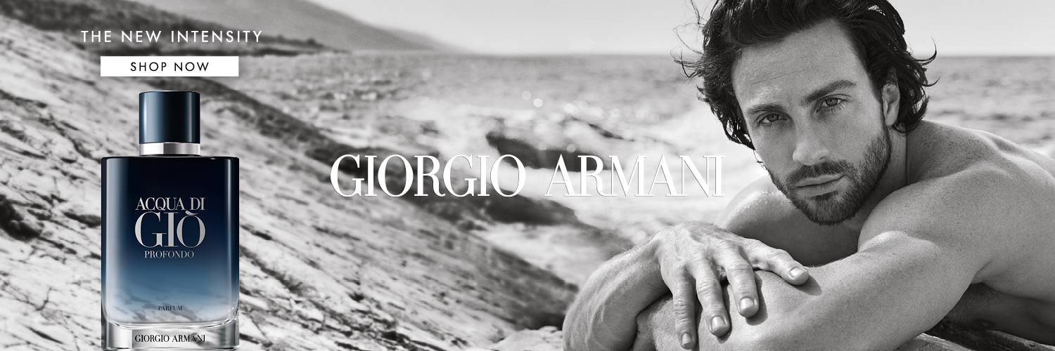 Armani ADGH Profondo Parfum ASCOT Banner 1500x500px