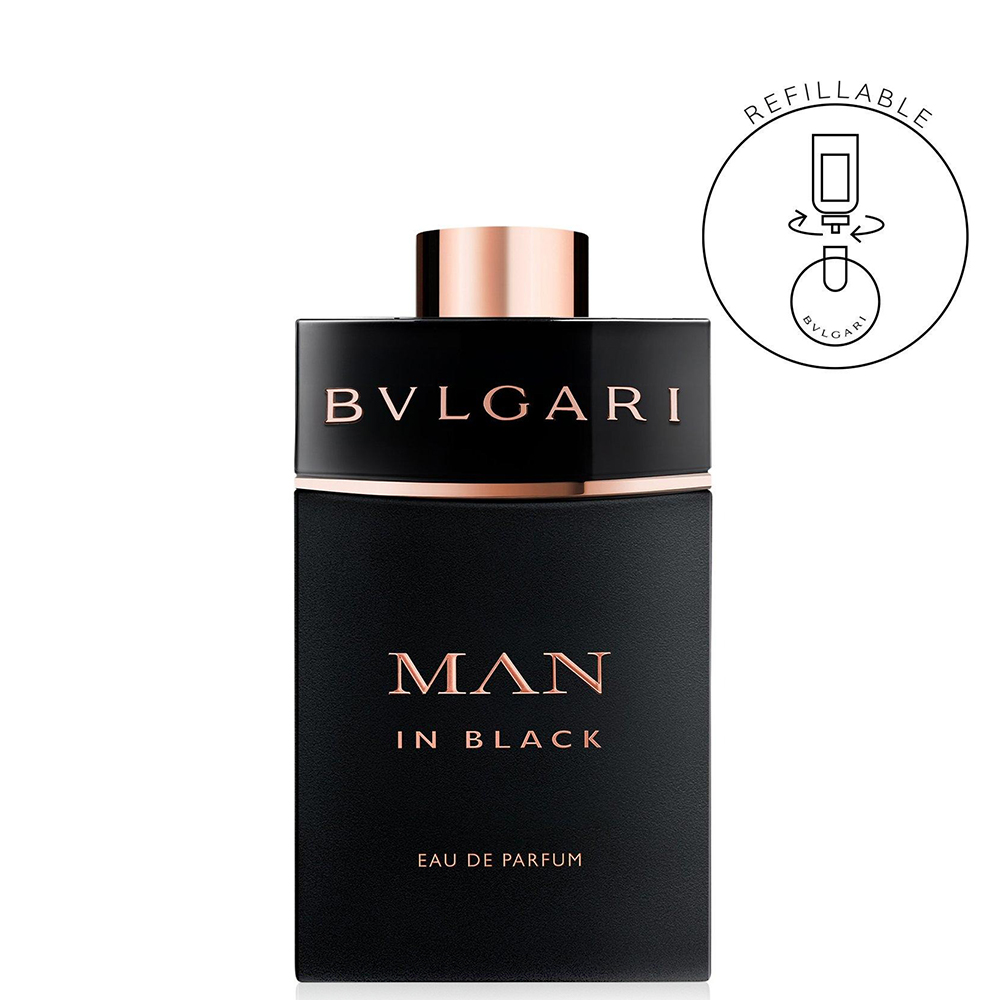 BVLGARI Man In Black Eau de Parfum REFILLABLE Spray | Ascot Cosmetics