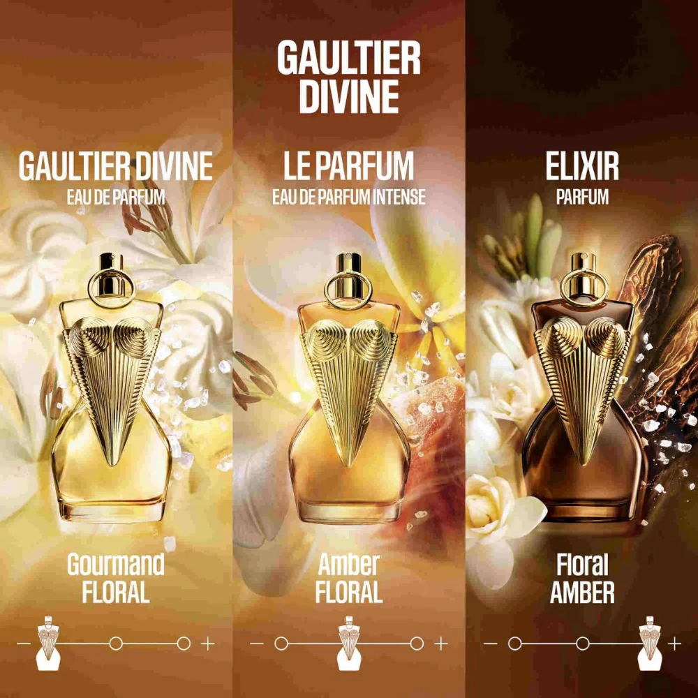 Gaultier Divine ELIXIR Parfum Refillable Spray 100ml - Image 5