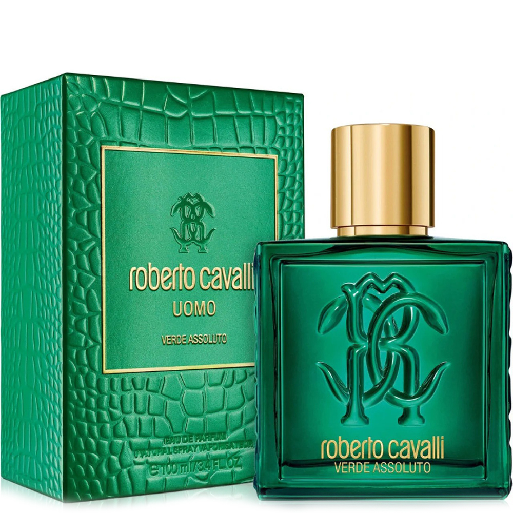 Roberto Cavalli Uomo Verde Assoluto Eau de Parfum Spray 100ml - Image 2