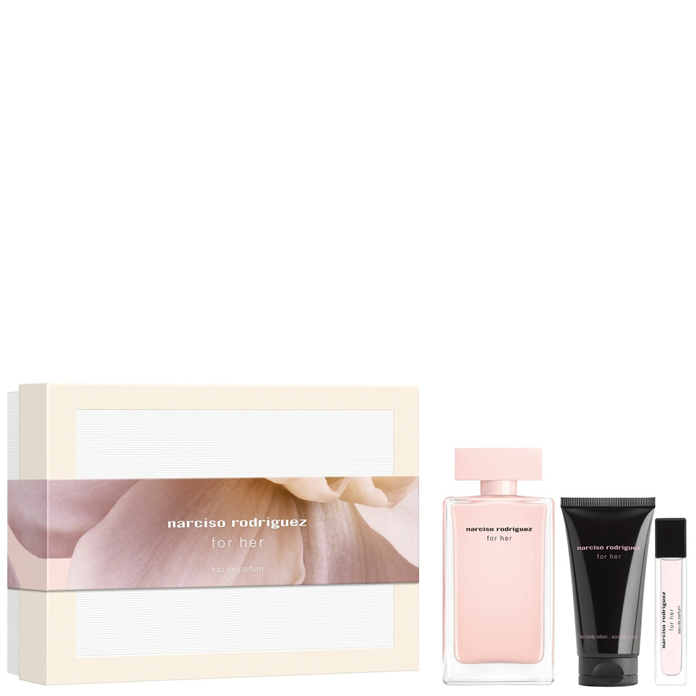 narciso rodriguez for her 香水セット Narciso Rodriguez for her Eau de Parfum Spray 100ml Set | Ascot